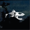 Fishing Decals - Bonefish Skeleton Decal