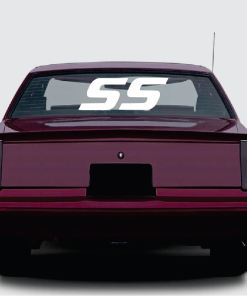 Chevy Monte Carlo SS Rear window decal Sticker