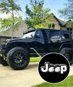 Jeep Wrangler Side Fender Smurf Jeep Decal Stickers