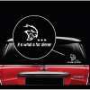 Dodge Hellcat Its whats for dinner decal sticker
