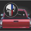 punisher skull flag police and fire viny window decal sticker a2