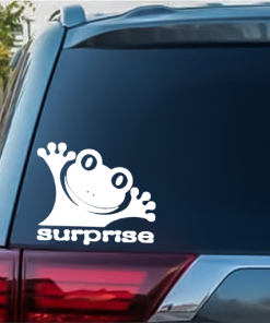 Frog - Frog a1 window decal Sticker
