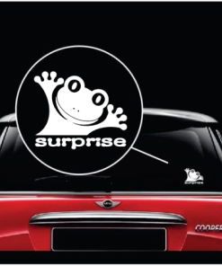 Frog - Frog a1 window decal Sticker