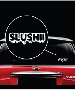 Slushii vinyl window decal sticker