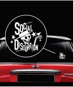 Social Distortion band window decal sticker