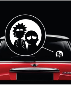Rick and Morty - Cartoon Decal Sticker
