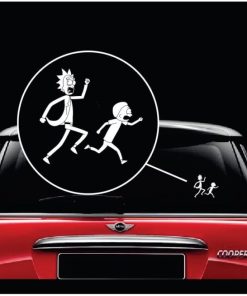 rick and morty vinyl window decal sticker a2