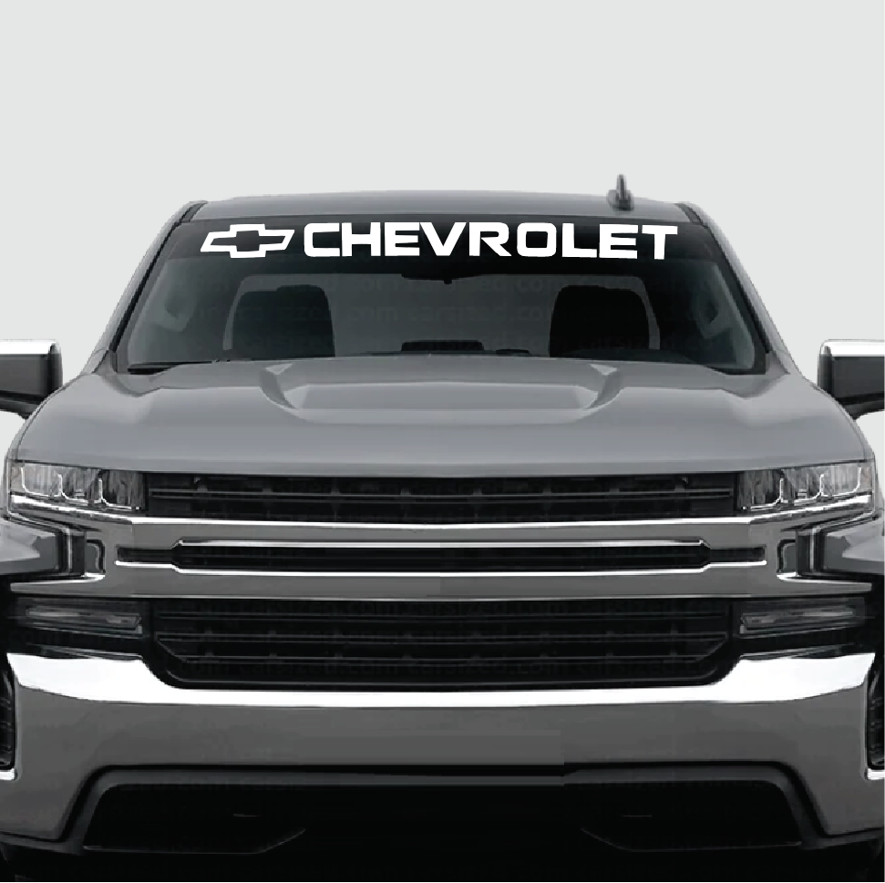 Chevy Truck Windshield Banner decal sticker