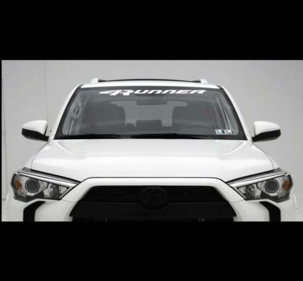 Windshield Banner Decal Sticker fits Toyota 4 Runner