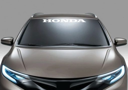Windshield-Banner-Decal-Sticker-fits-Honda