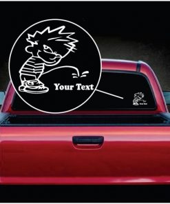 Pee on Piss On Decal Stickers