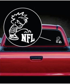 Calvin Piss on Pee on the NFL National Football League