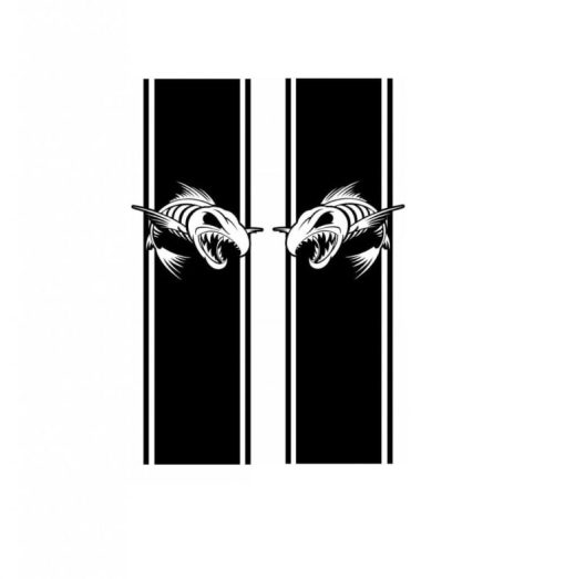 fish reaper vinyl bedside kit decal stickers a1