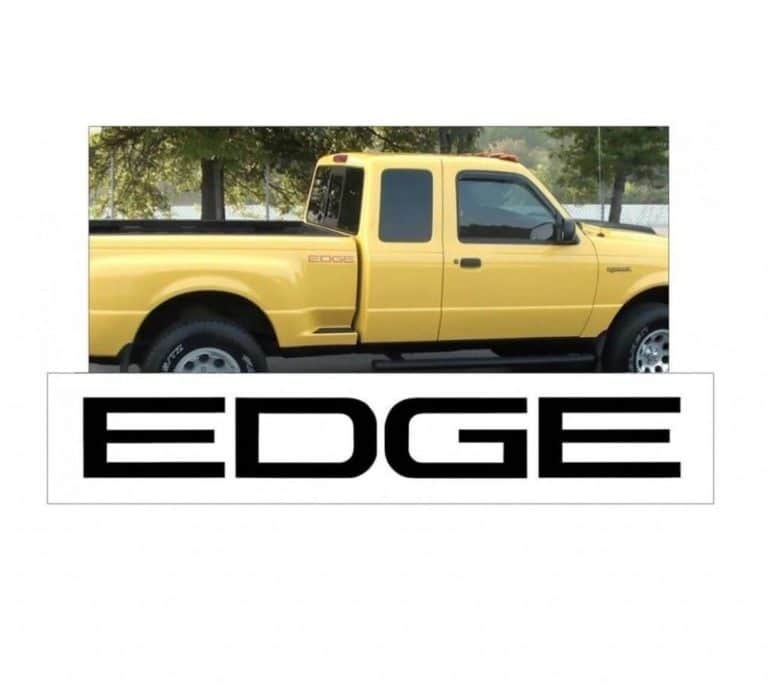 Ford Ranger Edge Sticker Set Of 2 – Truck Decals 12 X 1.6 – Ford Decal  Sticker, Custom Made In the USA