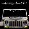 jeep life windshield banner decal sticker
