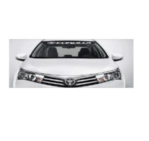 toyota corolla windshield decal sticker