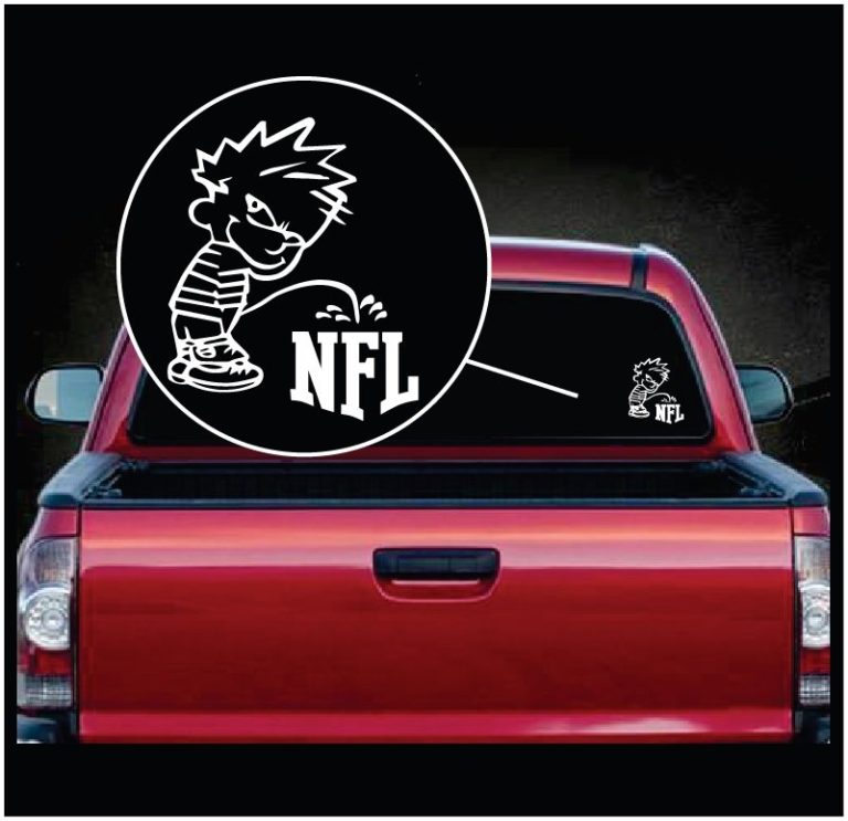 Calvin Piss on Pee on the NFL National Football League