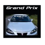 Pontiac Grand Prix Windshield Banner Decal Sticker