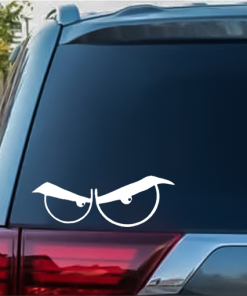 Angry Eyes window decal Sticker