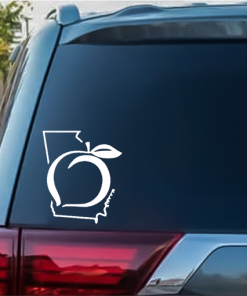 Georgia Peach window decal Sticker
