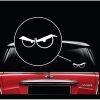 Angry Eyes window decal sticker