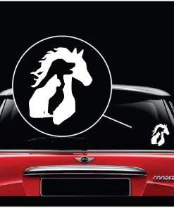 Animal Lover Horse Dog Cat Window decal Sticker