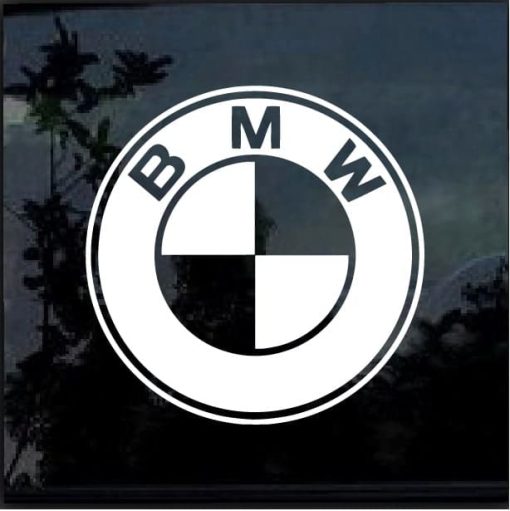 BMW Vinyl Window Decal Sticker