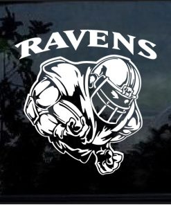 Baltimore Ravens Football player Window Decal Sticker