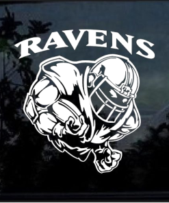 Baltimore Ravens Football player Window Decal Sticker