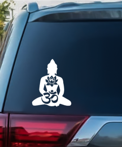 Buddha window decal Sticker