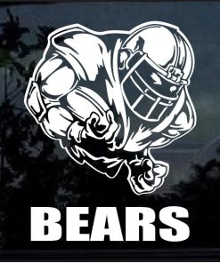 Chicago Bears Football player Window Decal Sticker