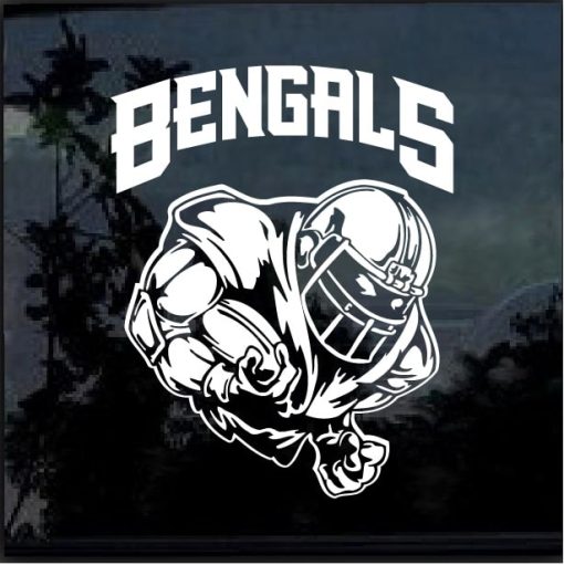 Cincinnati Bengals Football player Window Decal Sticker