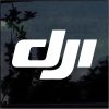 DJI Logo Vinyl Window Decal Sticker