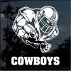 Dallas Cowboys Football player Window Decal Sticker