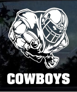 Dallas Cowboys Football player Window Decal Sticker