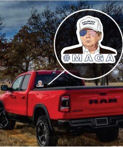 Donald Trump Maga Truck Window Decal Sticker