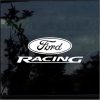 Ford Racing Vinyl Window Decal Sticker