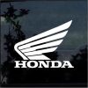 Honda Winged Logo Vinyl Window Decal Sticker