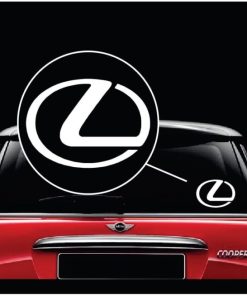 Lexus Logo Vinyl Window Decal Sticker