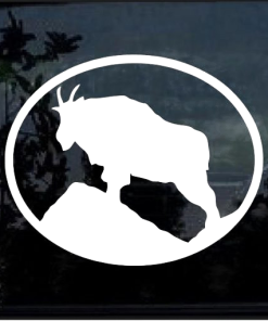 Mountain Goat window decal Sticker