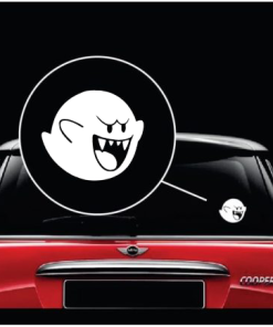 Mario Brothers Boo - Cartoon Decal Sticker