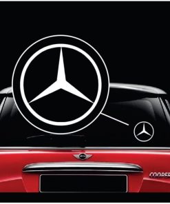 Mercedes Benz Vinyl Window Decal Sticker
