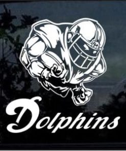 Miami Dolphins Football Player Decal Sticker