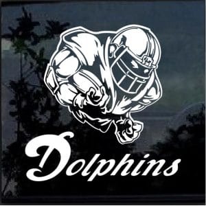 Miami Dolphins Football Player Decal Sticker
