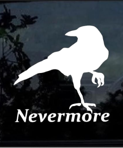 Nevermore The Raven A2 - Band Sticker