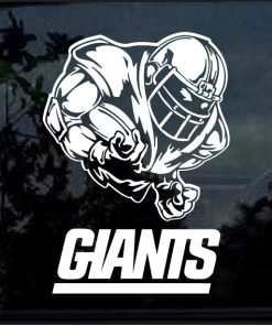 New York Giants Football player Window Decal Sticker