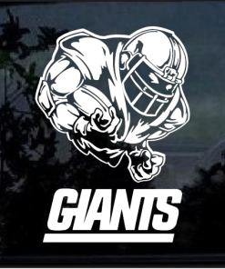 New York Giants Football player Window Decal Sticker