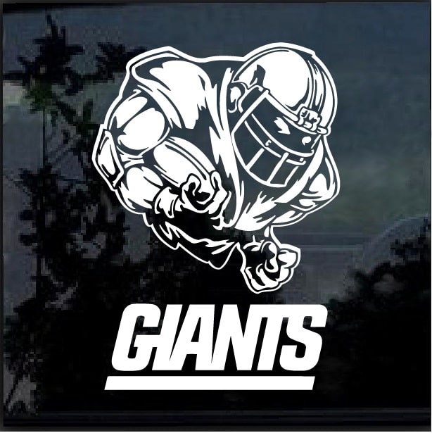 New Giants-City Sticker for Sale by queenalose