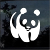 Panda window decal Sticker