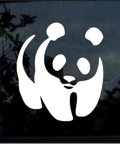 Panda window decal Sticker